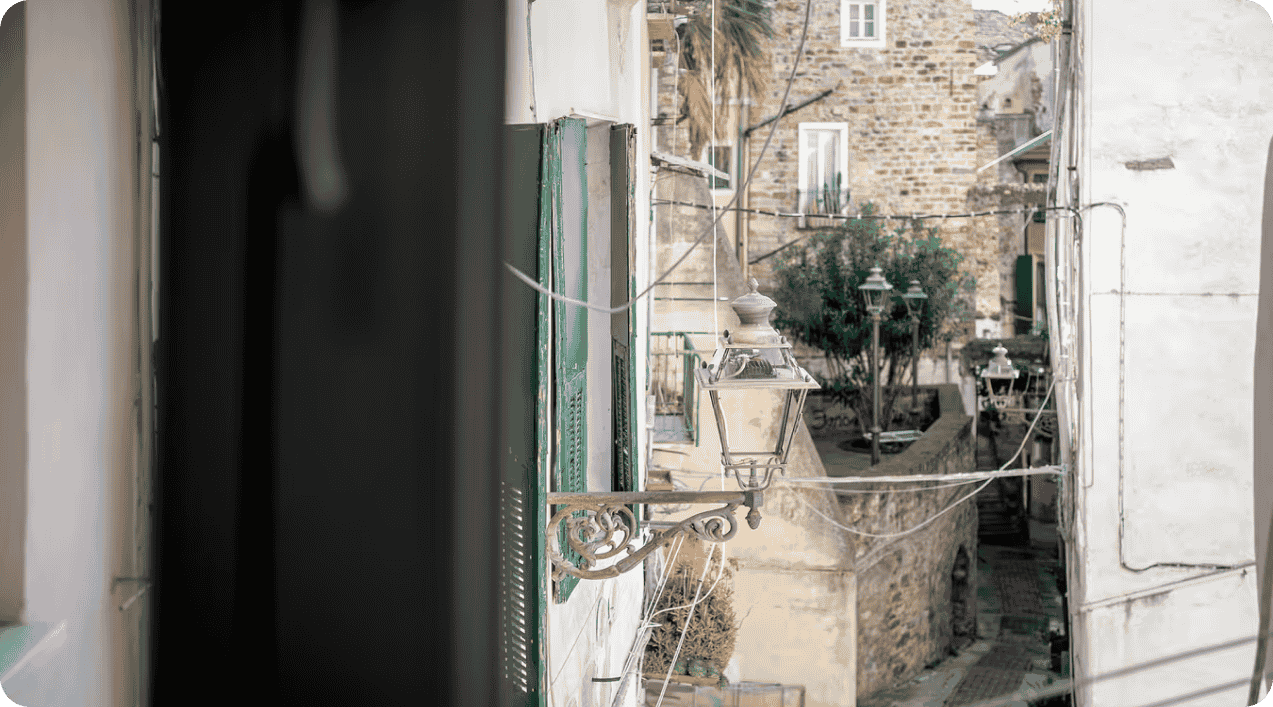 View from the kitchen's window